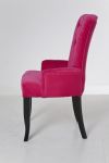 Krzesło Elegance Barock różowe   - Kare Design 3