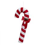 Dekoracja świąteczna Laska Cukrowa Candy Cane velvet 80 cm  1