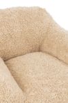 Fotel futrzany Bear Cloud creme beżowy premium 7