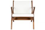 Fotel Modern Classic drewniany tapicerowany 2