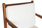 Fotel Modern Classic drewniany tapicerowany 5
