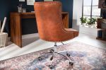 Krzesło biurowe Fotel Victorian vintage brązowy jasny - Invicta Interior 7