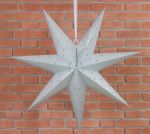 Gwiazda dekoracyjna szara 100cm 2