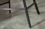Krzesło barowe Hoker Loft taupe szary  - Invicta Interior 8