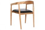 Krzesło Ikona stylu drewniane czarne 3