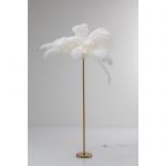 Lampa Feather Palm biała podłogowa 165cm - Kare Design 2