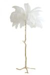 Lampa Feather pióra biała podłogowa 180 cm 1