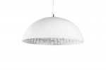 Lampa Glow biało-srebrna 70 cm  - Invicta Interior 1