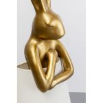 Lampa podłogowa Animal Rabbit złota biała 150 cm - Kare Design 7