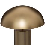 Lampa podłogowa Mushroom złota - Atmosphera 2