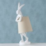 Lampa stołowa Animal Rabbit brązowa - Boltze 4