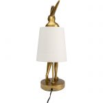 Lampa stołowa Animal Rabbit złoto biała 50cm - Kare Design 6
