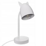 Lampka biurkowa Kot biała 1