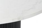 Ława okrągła Marble z białym marmurem 4