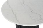 Ława okrągła Marble z białym marmurem 3