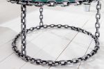 Ława stolik szklany Chains 65cm - Invicta Interior 9