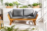 Sofa ogrodowa Modular drewno akacjowe natur - Invicta Interior 3