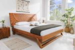 Łóżko drewniane Scorpion drewno mango natur 180x200 cm - Invicta Interior 5