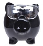 Moneybox Pig Sunglasses czarna  1