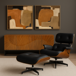 Obraz abstrakcyjny Earth Harmony 100x100 cm - Item International 2