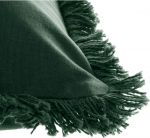 Poduszka z frędzlami zielona - Atmosphera 3