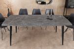 Stół ceramiczny Milano 160 cm antracytowy marmur - Invicta Interior 5