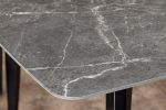 Stół ceramiczny Milano 160 cm antracytowy marmur - Invicta Interior 7