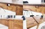 Stół Lagos drewniany rozkładany 120-200 cm  - Invicta Interior 6
