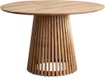 Stół okrągły Scandi z lamelami 1