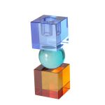 Świecznik szklany Crystal color - Boltze 4