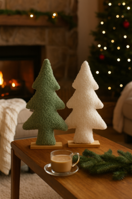 Choinka dekoracyjna boucle