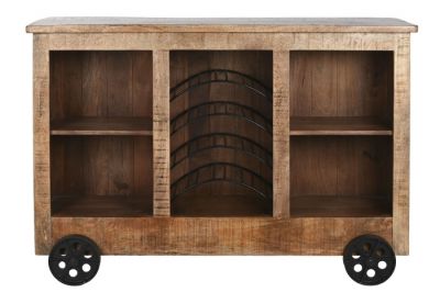 Komoda industrialna z drewna mango Barkuna Bina Loft Premium