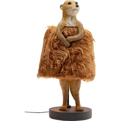 Lampa stołowa Meerkat Fur 50 cm - Kare Design