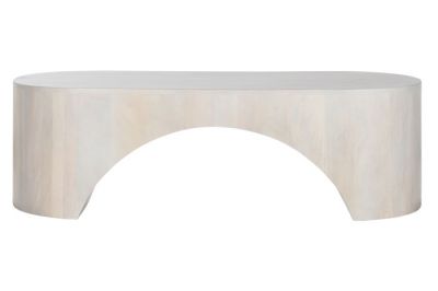 Ława drewniana Arco Japandi mango