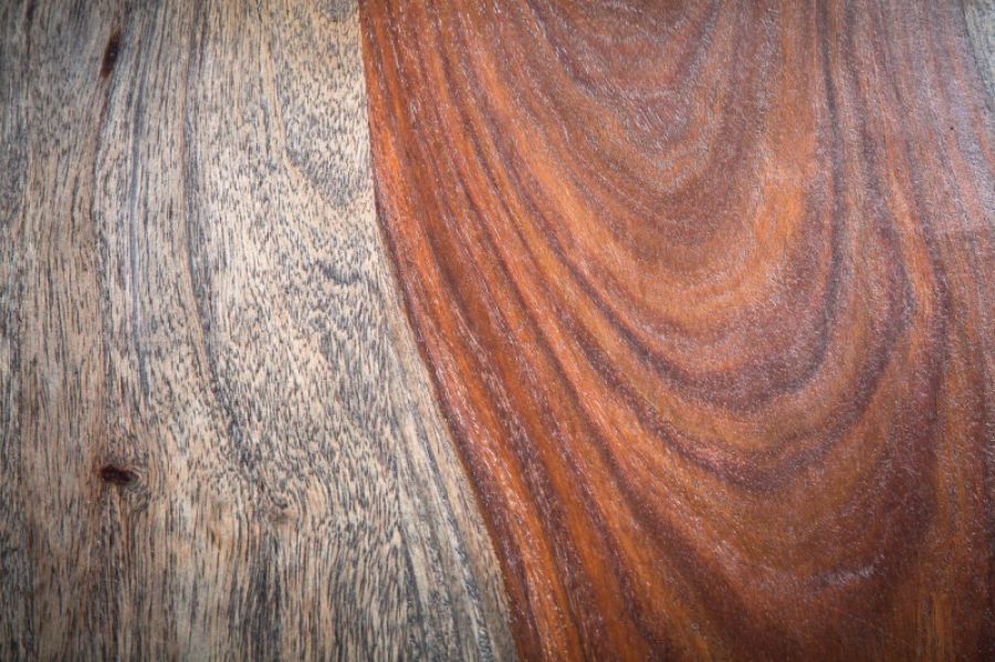 Biurko Elements drewno sheesham przydymione szare - Invicta Interior