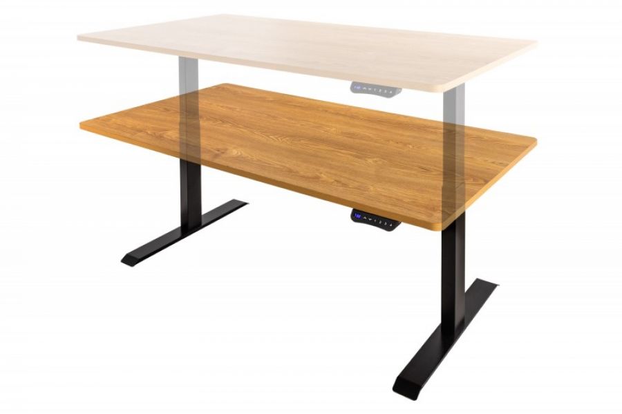 Biurko Oak Desk 160 cm regulowana wysokość - Invicta Interior