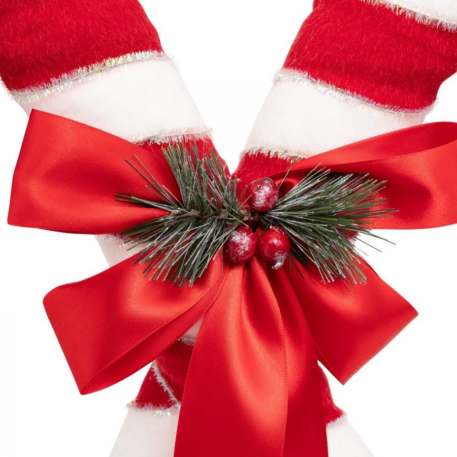 Dekoracja świąteczna zestaw Lasek cukrowych velvet