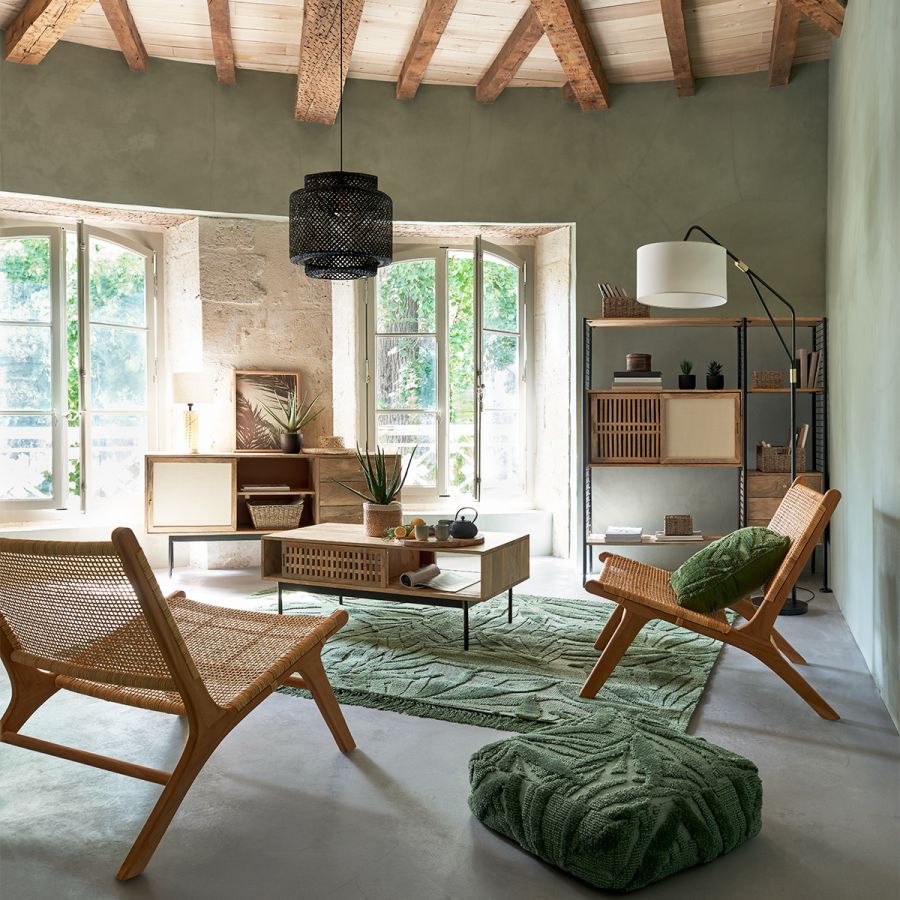 Fotel Boho rattanowy Classic Design - Atmosphera