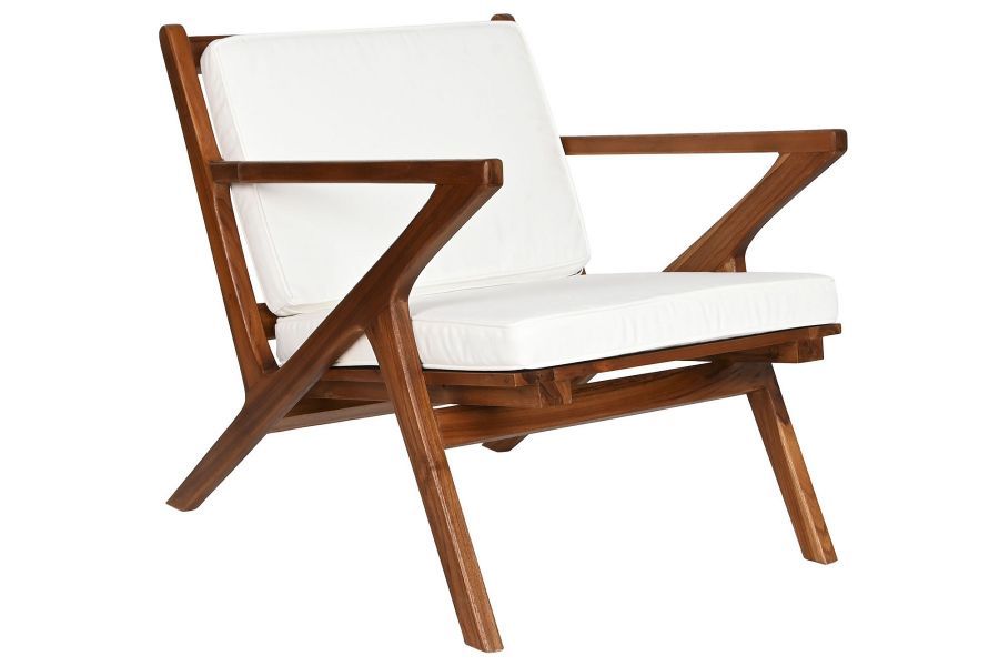 Fotel Modern Classic drewniany tapicerowany