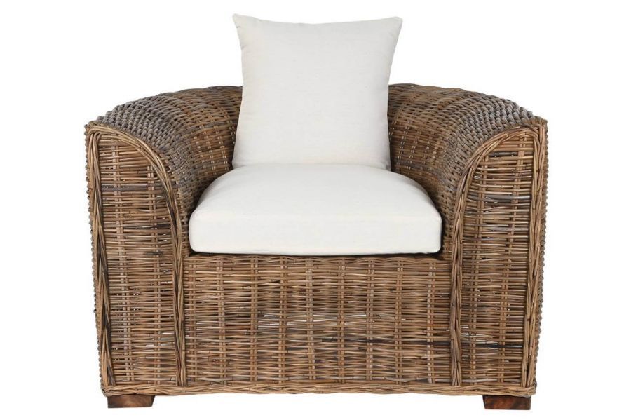 Fotel rattanowy sofa Luxury