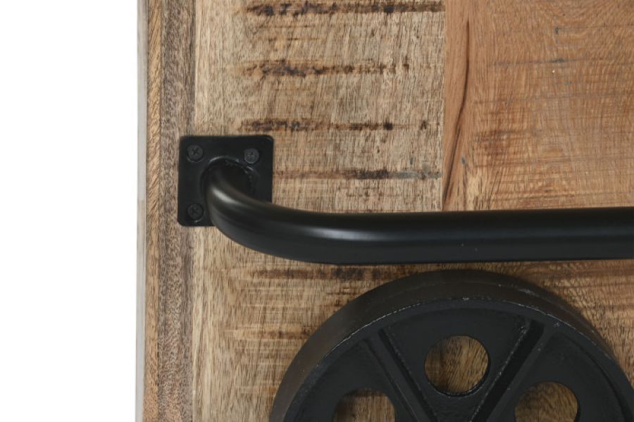 Komoda industrialna z drewna mango Barkuna Bina Loft Premium