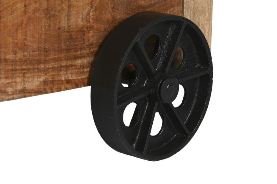 Komoda industrialna z drewna mango Barkuna Bina Loft Premium