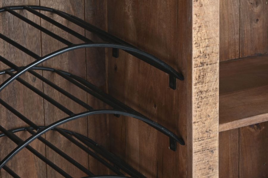 Komoda industrialna z drewna mango Barkuna Bina Loft Premium