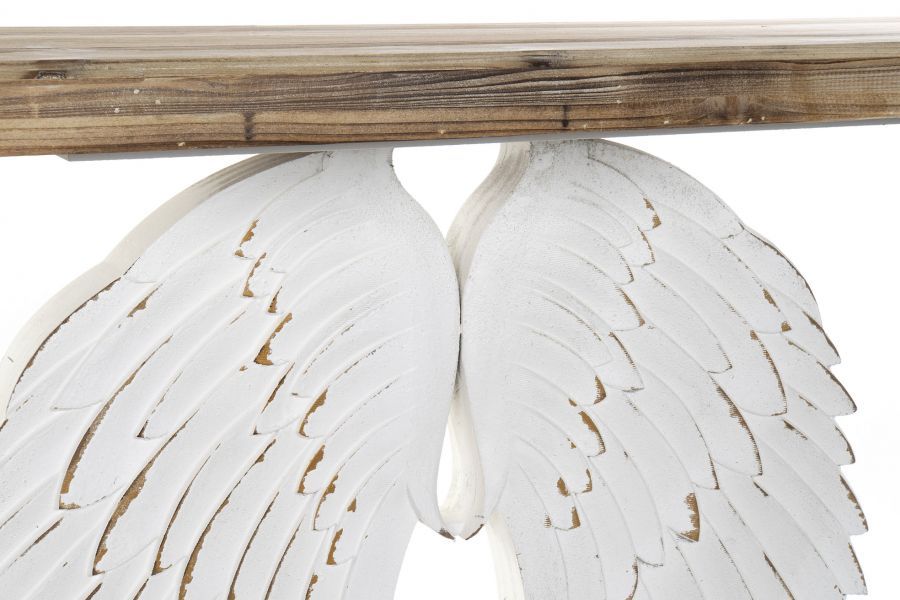 Konsola Skrzydła angel wings antyczna biel