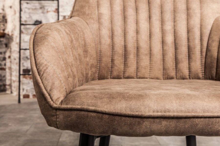 Krzesło Turin vintage taupe - Invicta Interior