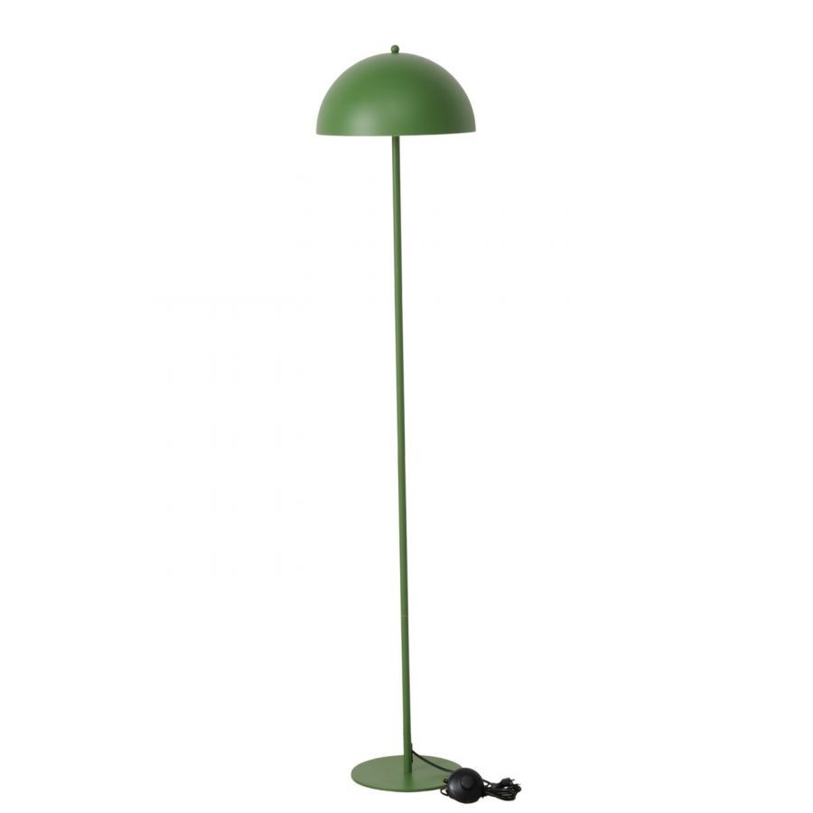 Lampa podłogowa Retro Mushroom zielona matowa