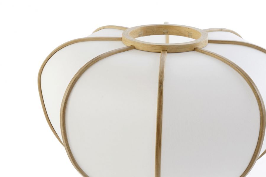 Lampa stołowa Japandi bambus 33 cm