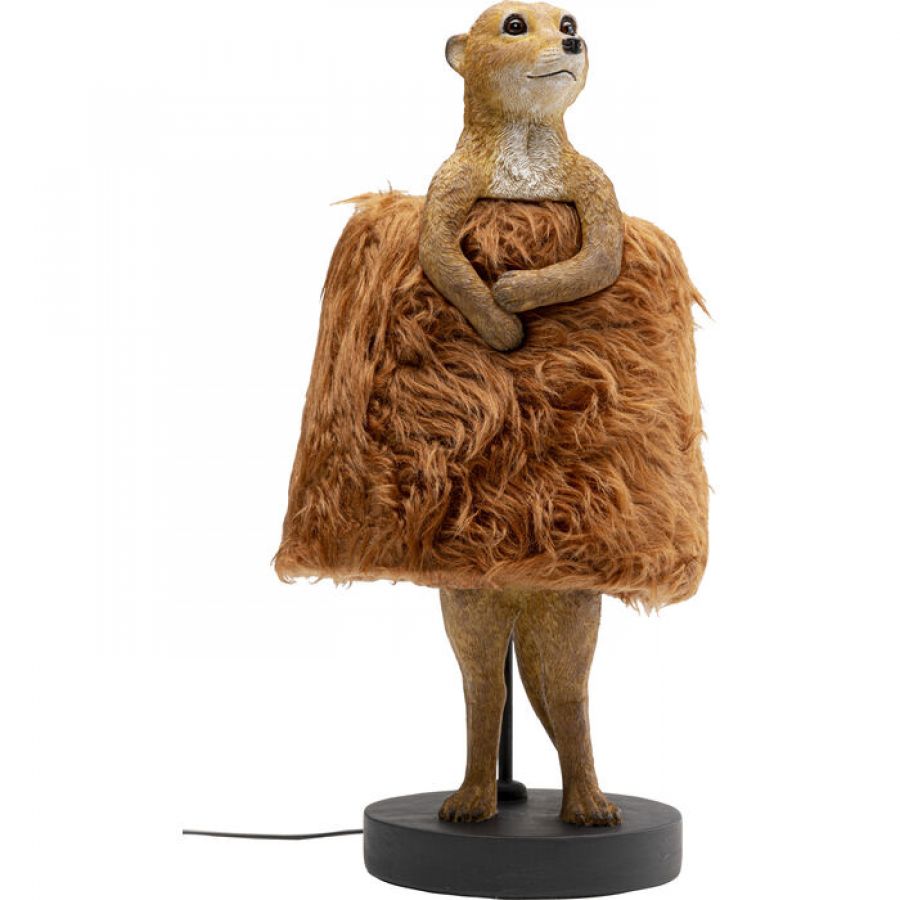 Lampa stołowa Meerkat Fur 50 cm - Kare Design