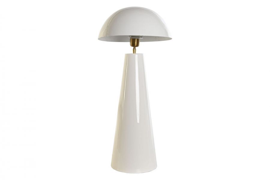 Lampa stołowa Mushroom 70 cm biała