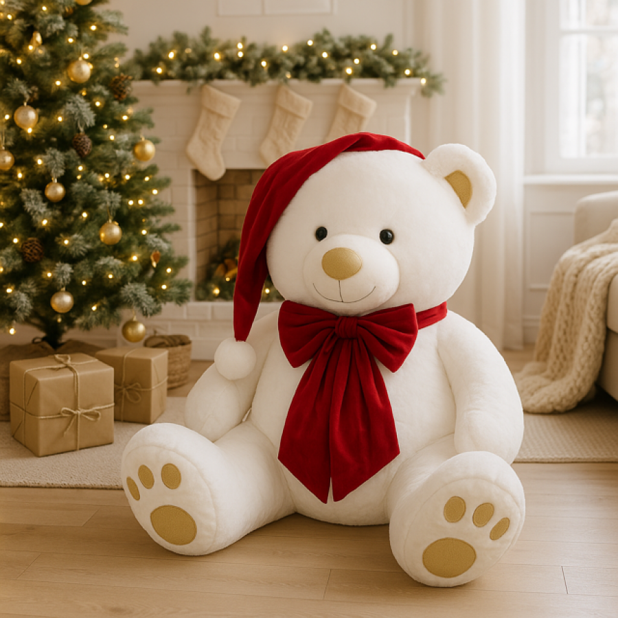 Miś świąteczny Merry Bear 100 cm